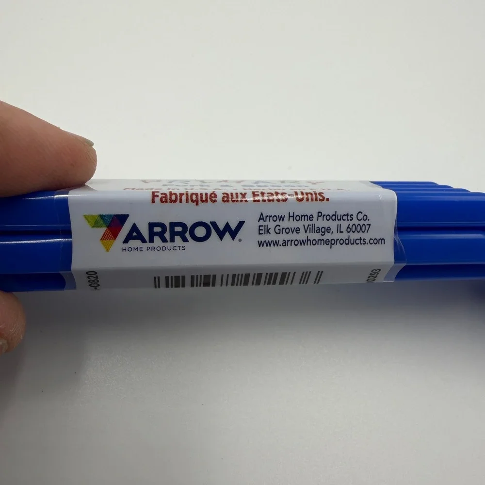Arrow Home Products Primary Fork & Spoon Blue Plastic Utensils Set BPA Free USA